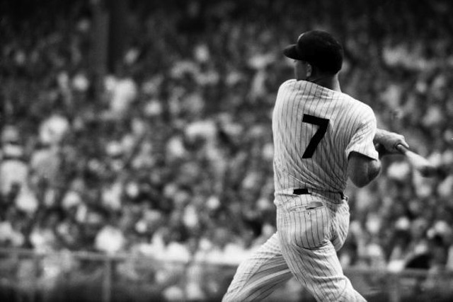 Mickey-Mantle-New-York Yankees-Number-seven