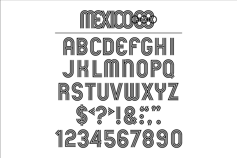 olympic-games-mexico-68-typeface