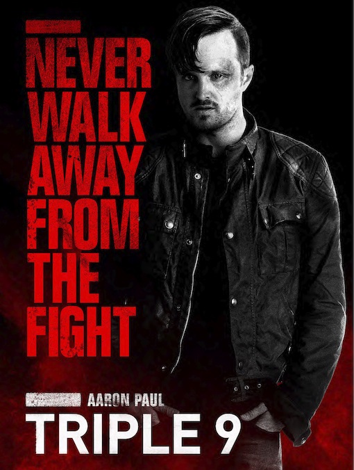 TRIPLE-9-Aaron-Paul-Poster